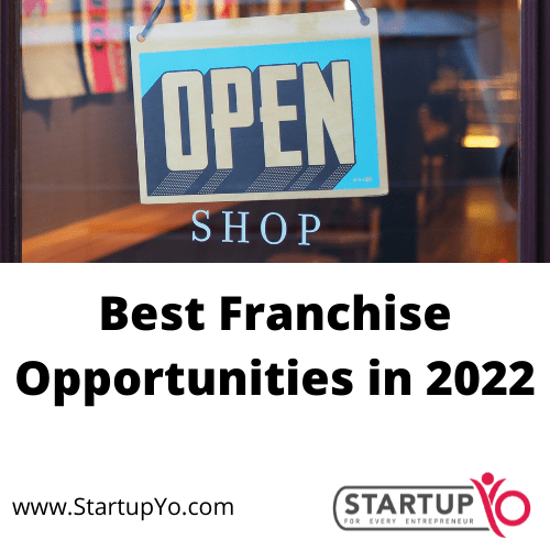 Best franchise opportunities in India 2022 StartupYo