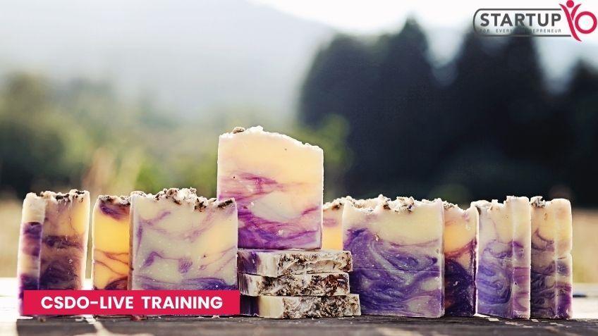 Professional Cold Process Soap Making Training 2022