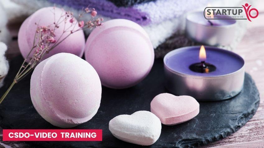 Professional Bath Bomb Making Course 2022 – Instant Video Recording.
