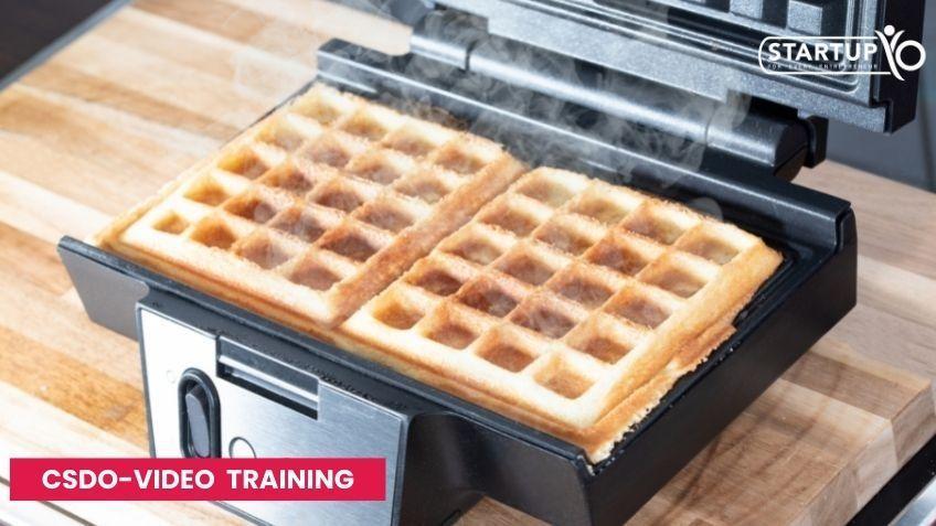 Online Waffle Making Course 2022 – Instant Video Recording