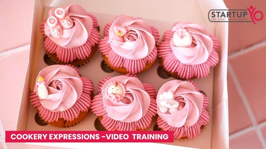 Professional Designer Cupcakes with Veg Fondant Making Training (Egg-Free) – Instant Video Recordings