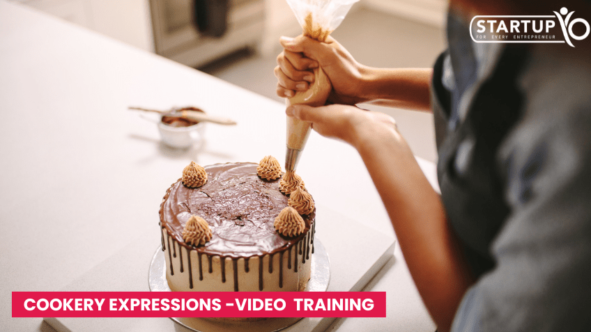 Professional Cake Decoration Making Training(Egg-Free) – Instant Video Recordings