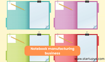 Notebook manufacturing business