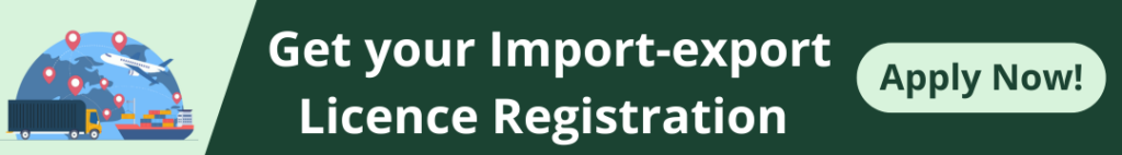 import export licence registration d g