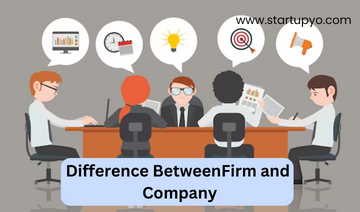Difference Between firm and company