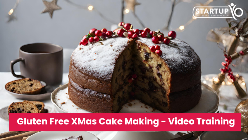 Gluten-Free X-Mas Cake making training online