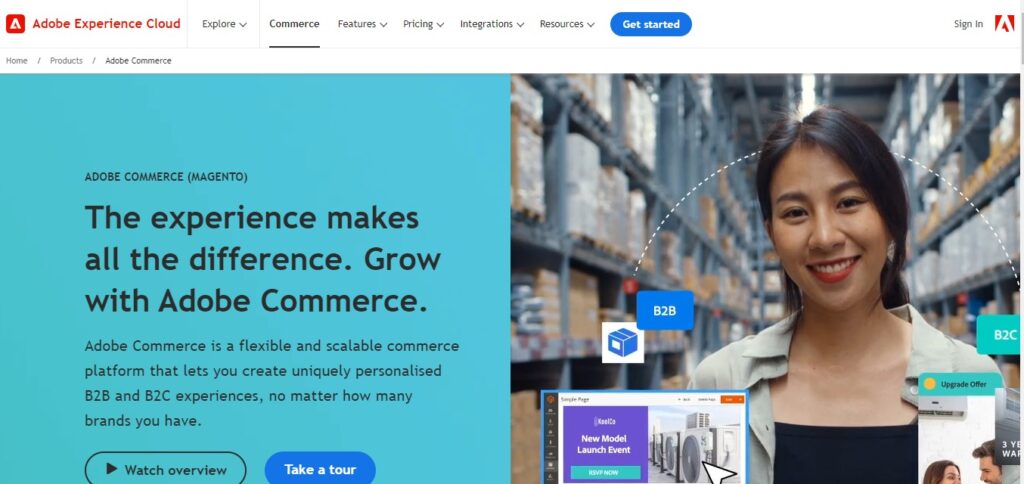 Magento website builder | StartupYo