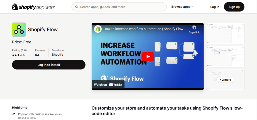 Shopify Flow | StartupYo