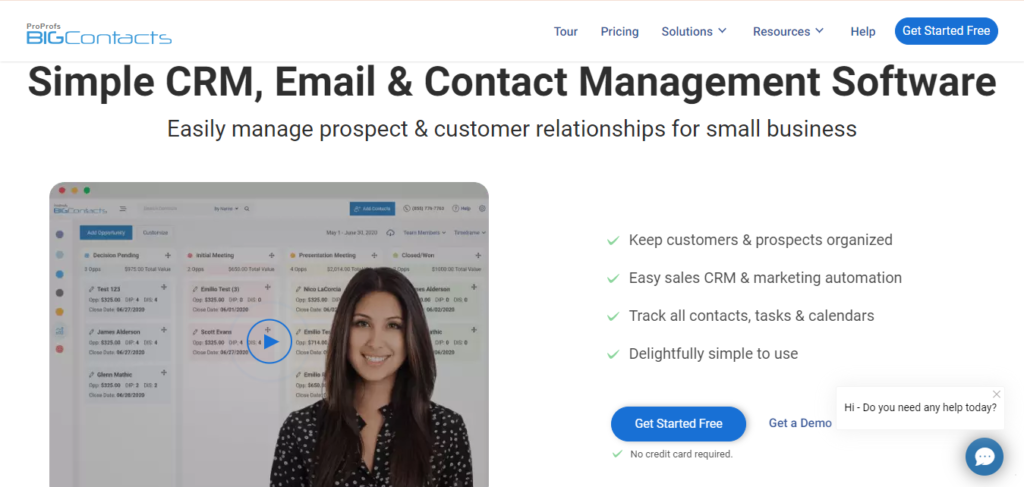 BigContacts | StartupYo